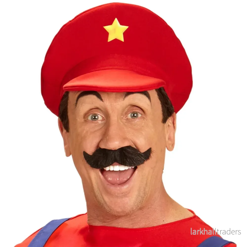 Hatt, super plumber röd Hatt, super plumber röd