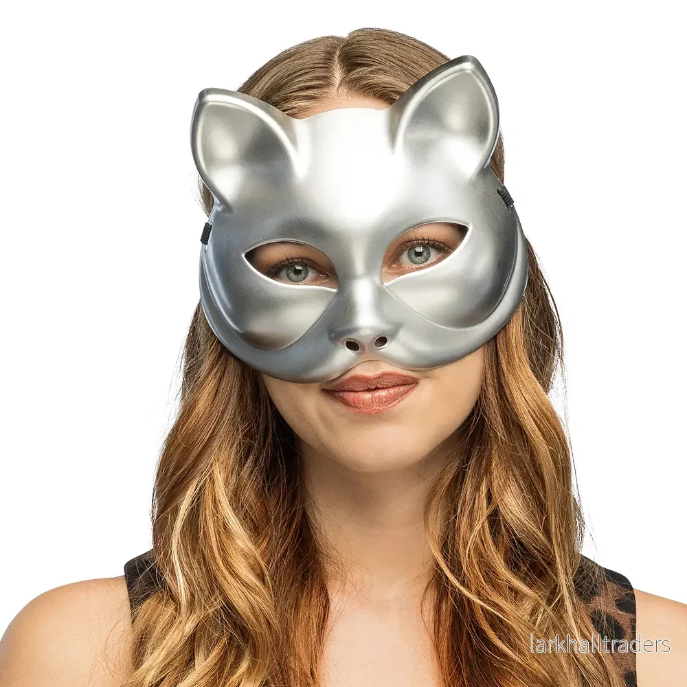 Ögonmask, Kitty silver - Bild 3