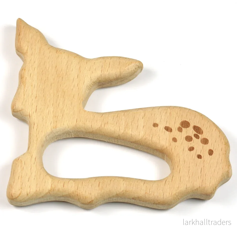 Naturlig träfigur, rådjur Naturlig träfigur, rådjur