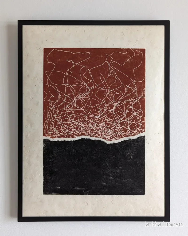Voices in My Head - Linocut Print - Bild 2