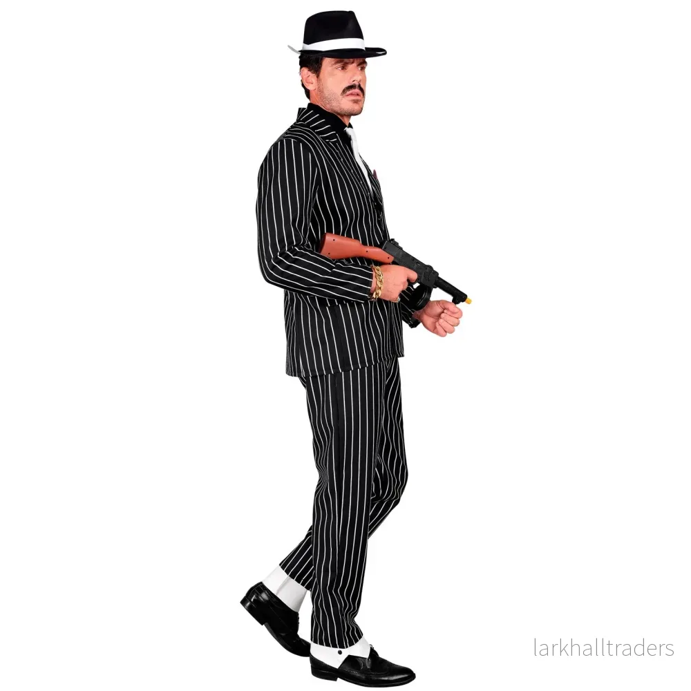 Gangsterkostym randig - Bild 2
