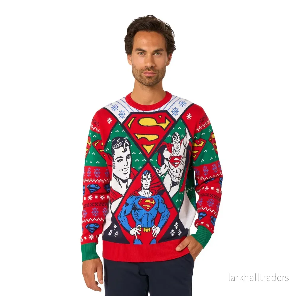 Opposuits jultröja Superman