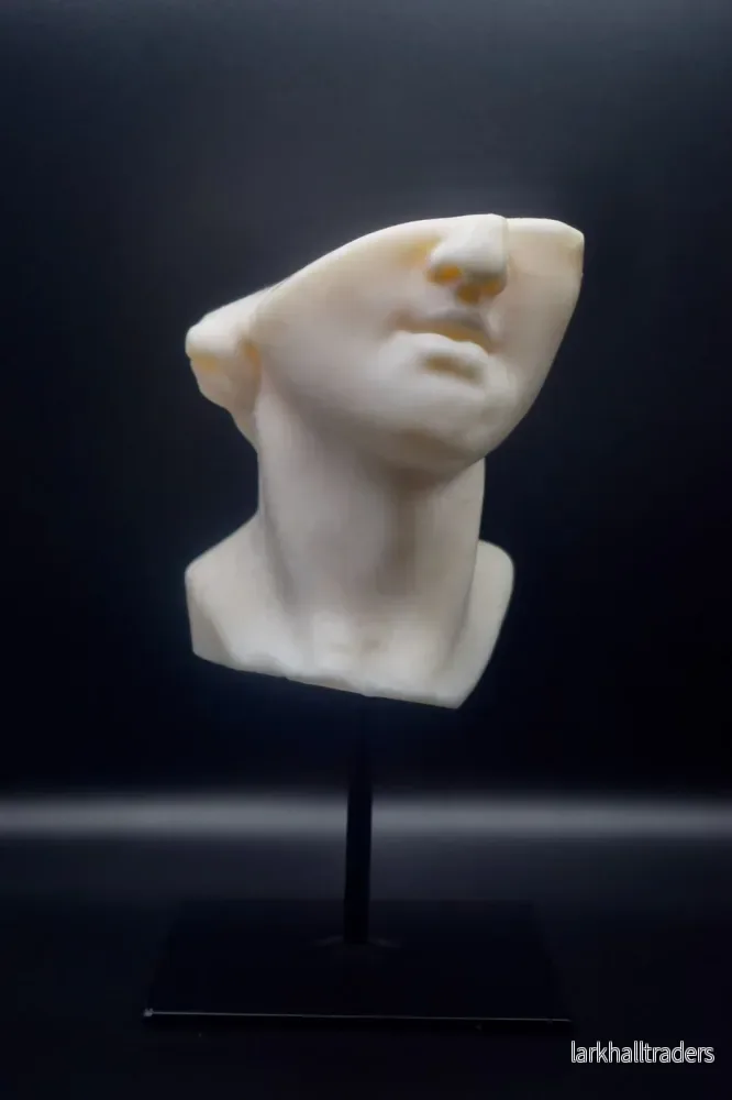 Hellenistic Head of Youth Ljusskulptur Hellenistic Head of Youth Ljusskulptur