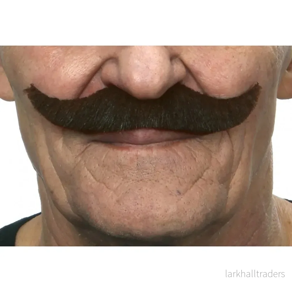 Mustasch, captain brun Mustasch, captain brun
