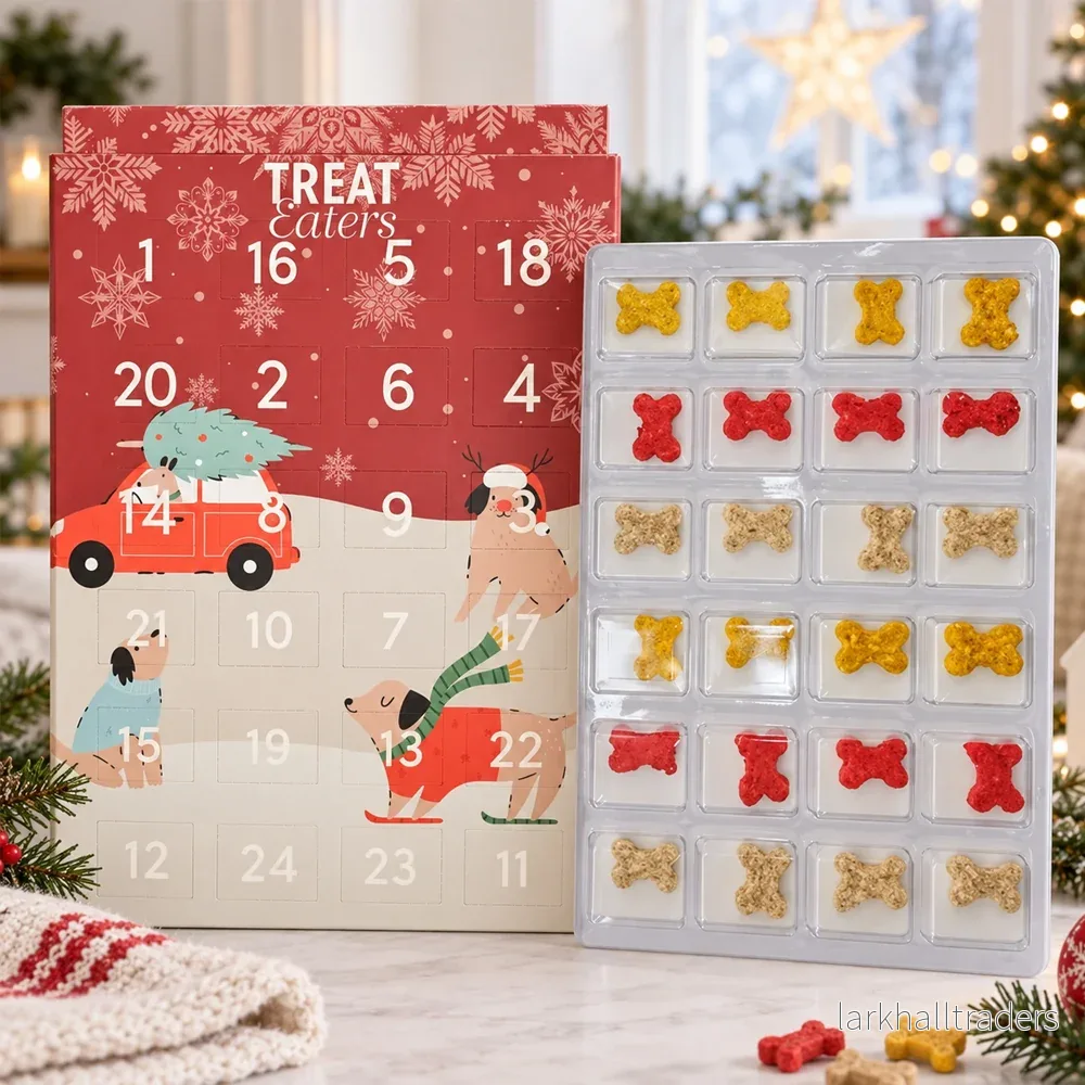 Julkalender för Hundar – 24 Luckor med Små Tuggben - Bild 2