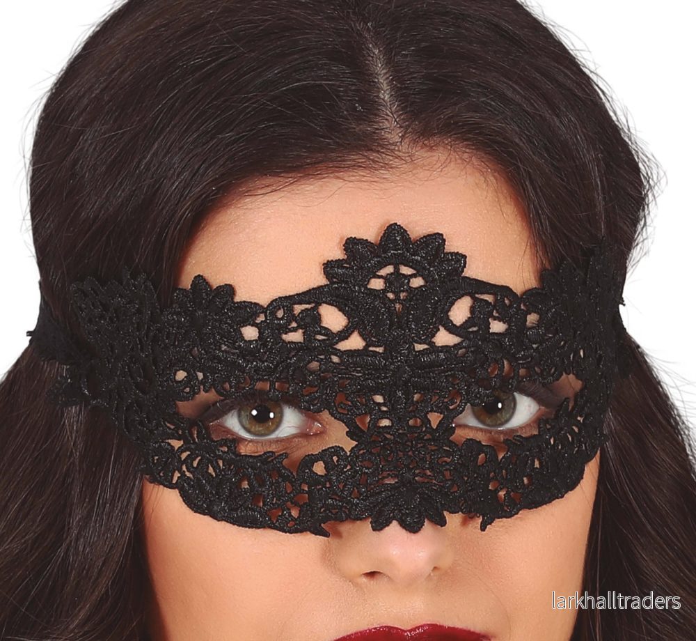 Ögonmask, Black lace 4 - Bild 2