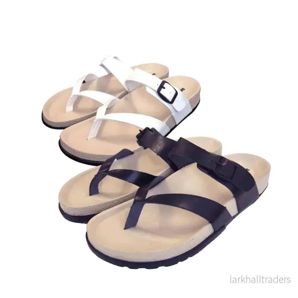 Sandaler Aerosoft Soft Unisex – vit eller svart Sandaler Aerosoft Soft Unisex – vit eller svart