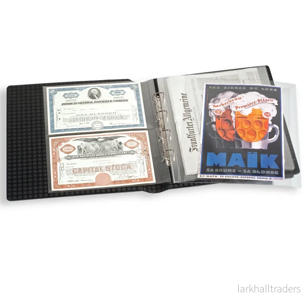 Kanzlei insticksblad, svart (5-pack) - Bild 3