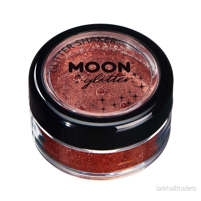 Moon Ansikts- & kroppsglitter i burk finkornigt, brons 3 g