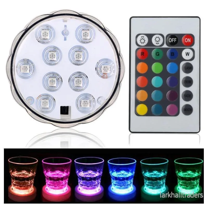 LED-ljus med 16 olika färger (vattentät) inkl. fjärrkontroll LED-ljus med 16 olika färger (vattentät) inkl. fjärrkontroll