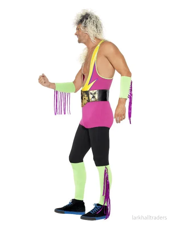 Dräkt, retro wrestler M - Bild 3