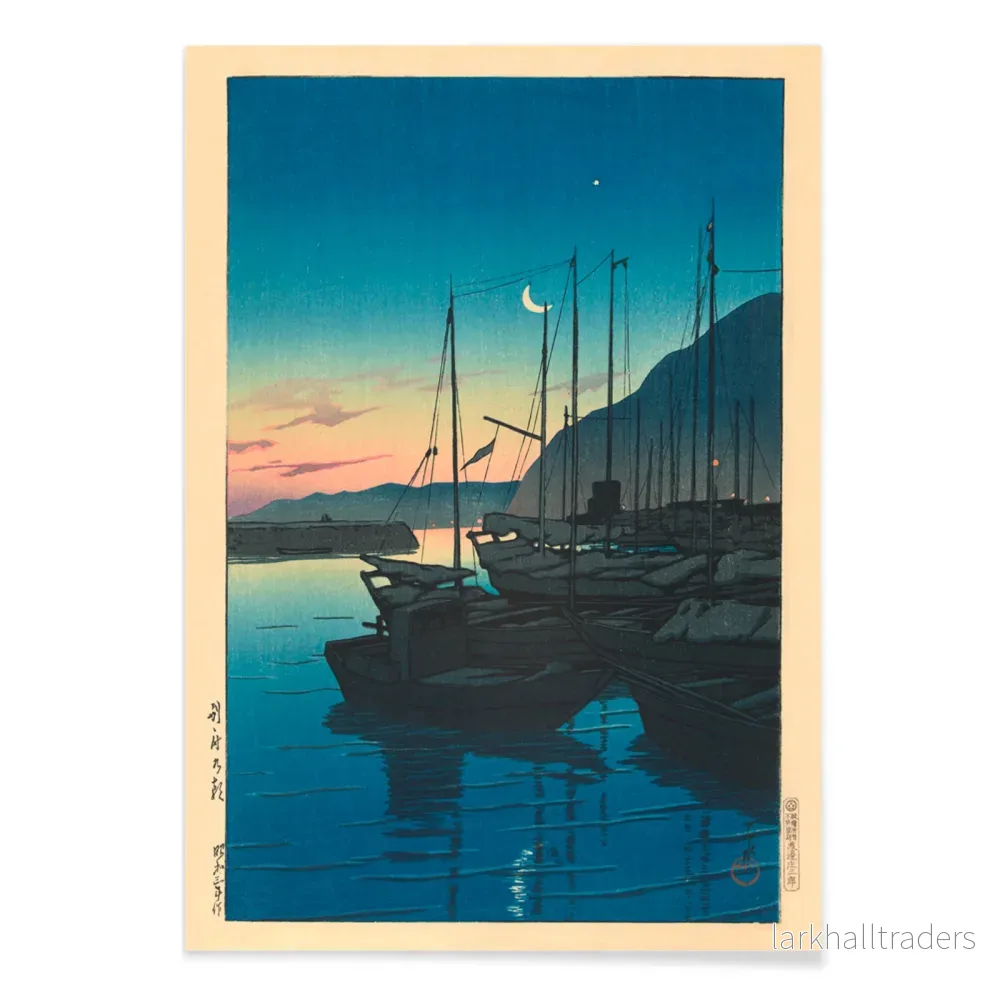 Morgon i Beppu Poster - Bild 2