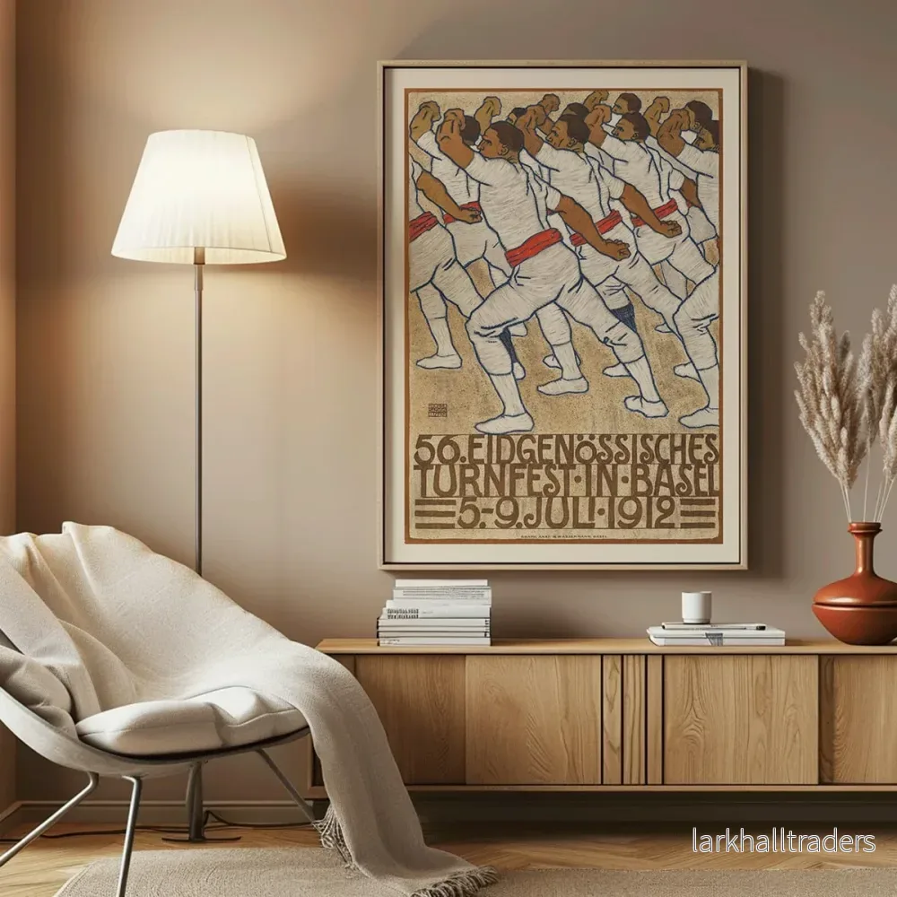 Gymnastikfestival i Basel Poster