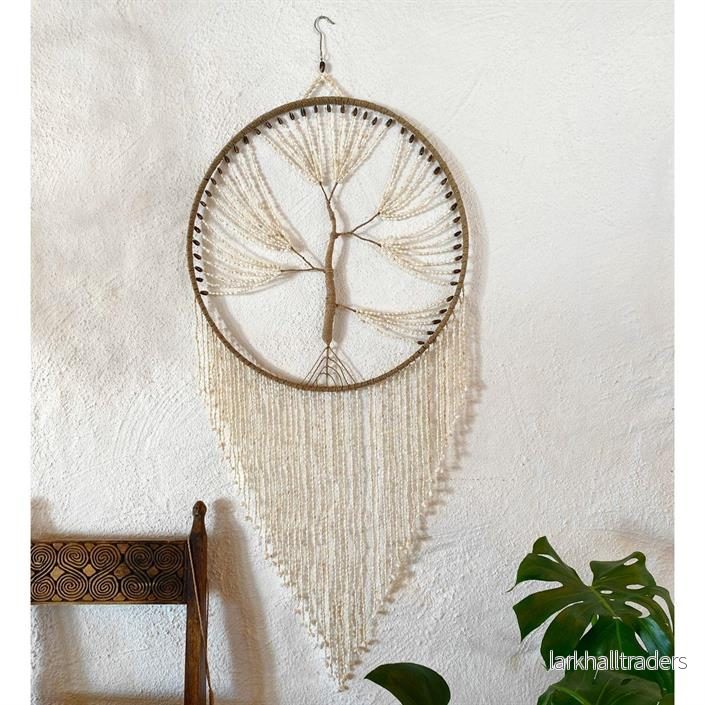 Drömfångare – Tree of Life Shell 50cm Drömfångare – Tree of Life Shell 50cm
