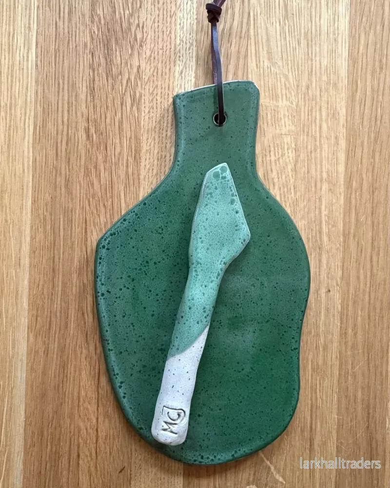 Cheesy - keramisk ostbricka