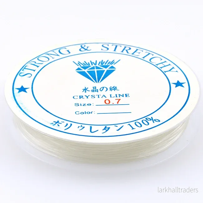 Elastisk tråd ”Strong & stretchy” 0,7mm Elastisk tråd ”Strong & stretchy” 0,7mm
