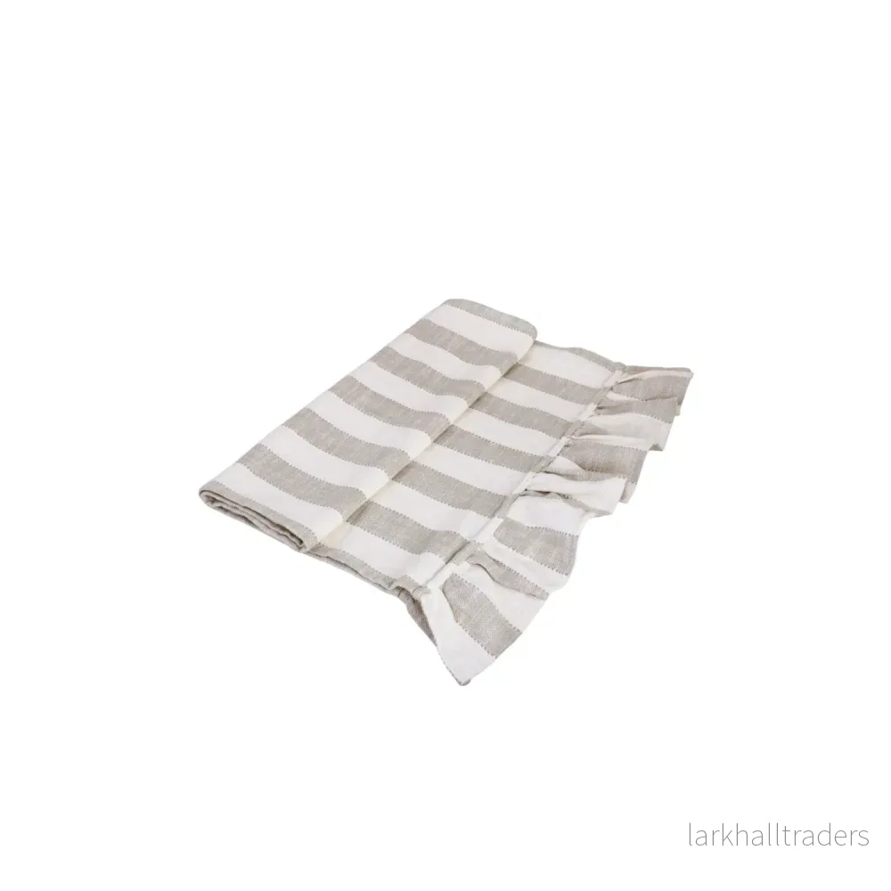 Löpare Ida Rand Beige/Vit Löpare Ida Rand Beige/Vit