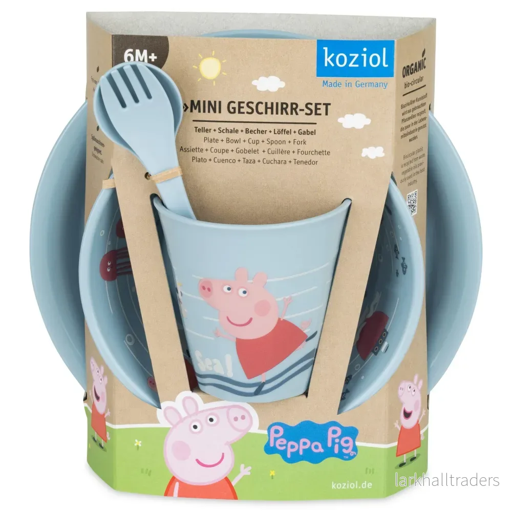 Barnservis Peppa pig waves at home barnservis 4 delar