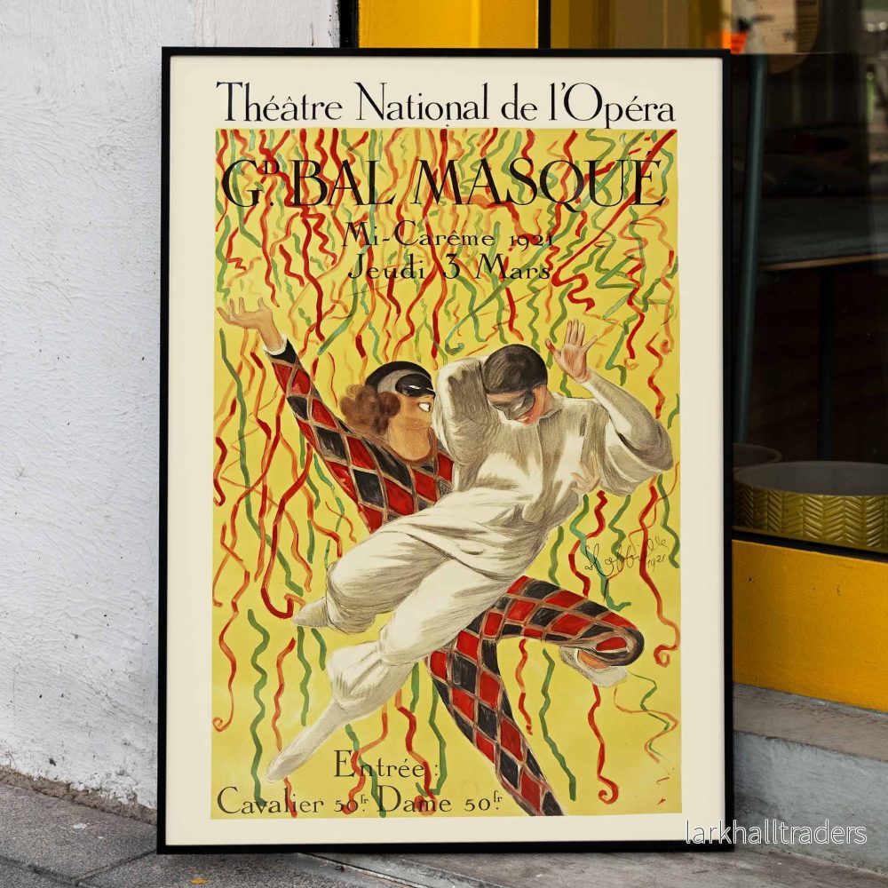 Grand Bal De La Mi-Carême Poster