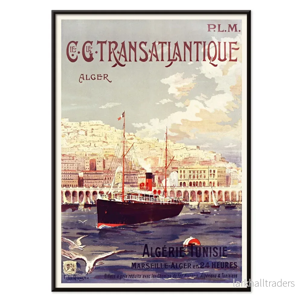 Cie.Cle Transatlantique Poster - Bild 2