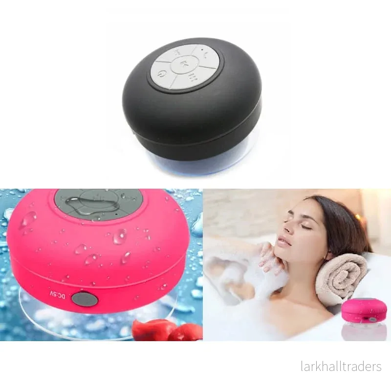 Vattentät Bluetooth-högtalare med sugkopp för badkaret etc. Vattentät Bluetooth-högtalare med sugkopp för badkaret etc.
