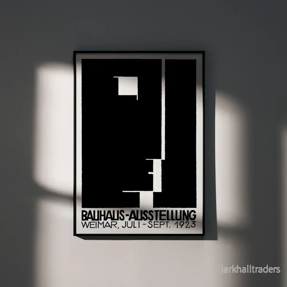 Bauhausutställning Poster Bauhausutställning Poster