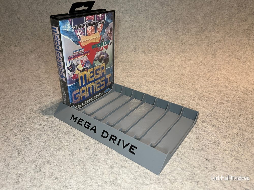 Spelställ för 8 Sega Mega Drive spel Spelställ för 8 Sega Mega Drive spel