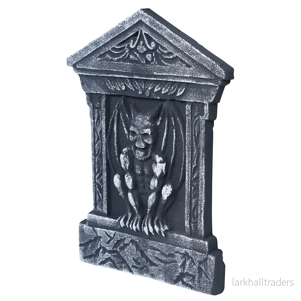 Gravsten, Gargoile tablet 52x35 cm - Bild 2