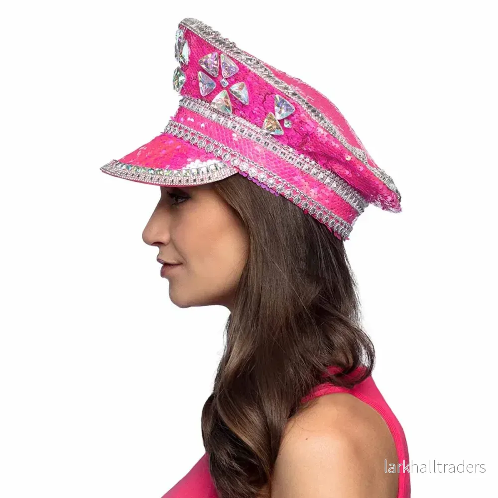 Machokeps, pink sparkle - Bild 3
