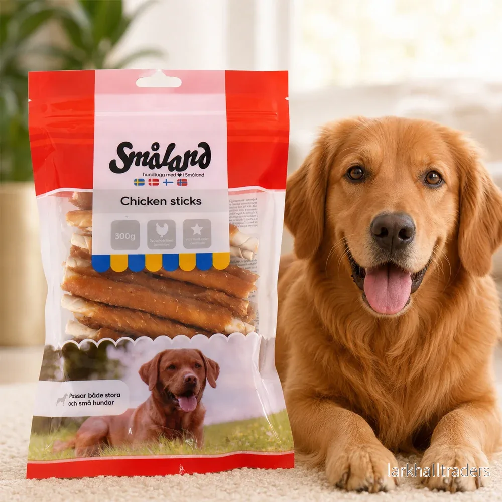 Småland tuggpinnar med kyckling – 300 g Småland tuggpinnar med kyckling – 300 g