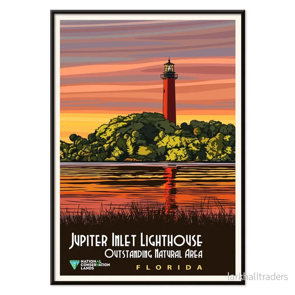 Jupiter Inlet fyr Poster - Bild 2
