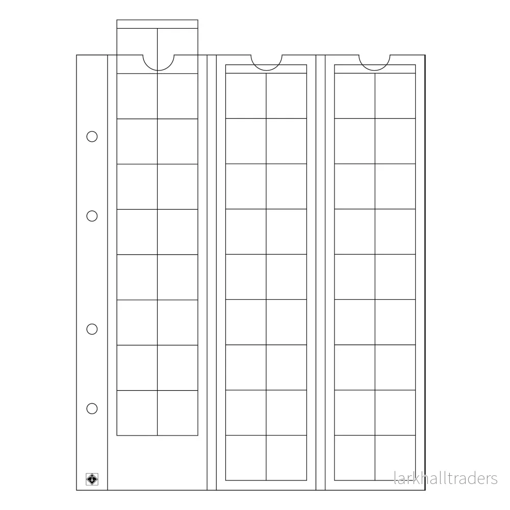 Insticksblad för mynt i serien OPTIMA (5-pack) - Bild 3