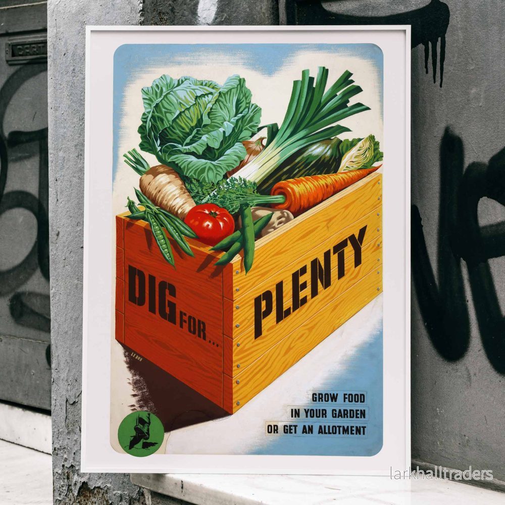 Gräv för överflöd Poster