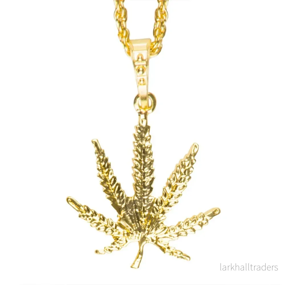 Halsband, marijuanablad Halsband, marijuanablad