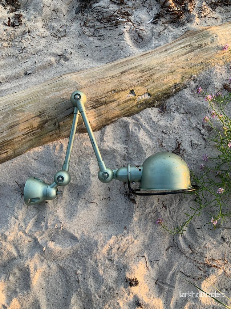Jieldé vägglampa 2 armar - Grön