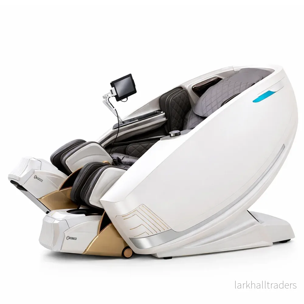 Massagefåtölj med 4D-kroppsscanning, Dual Zone Stretching, 32 airbags, värme i ländrygg/ben och Zero Gravity – Modell 988A Massagefåtölj med 4D-kroppsscanning, Dual Zone Stretching, 32 airbags, värme i ländrygg/ben och Zero Gravity – Modell 988A