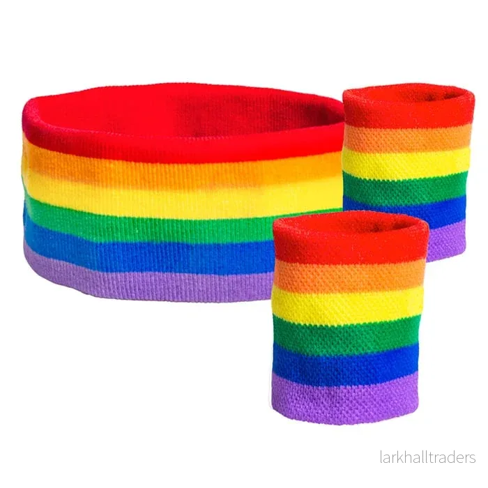 Pannband inkl svettband, pride Pannband inkl svettband, pride