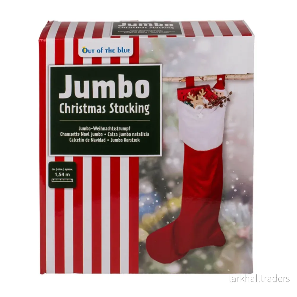 Julstrumpa, jumbo 154 cm - Bild 2
