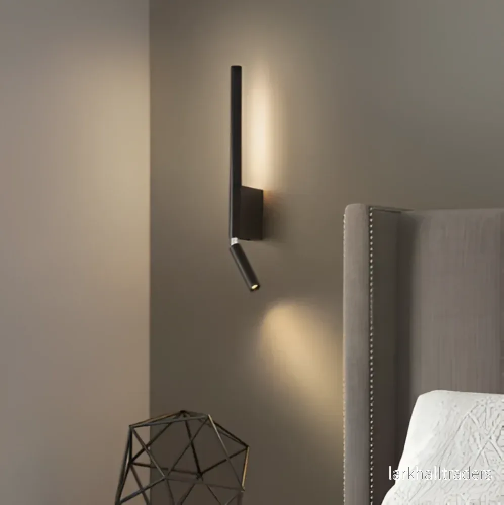 DuaBeam – Minimalistisk Aluminium Vägglampa | 330° Svängbar LED Väggbelysning för Sovrum & Läsning DuaBeam – Minimalistisk Aluminium Vägglampa | 330° Svängbar LED Väggbelysning för Sovrum & Läsning