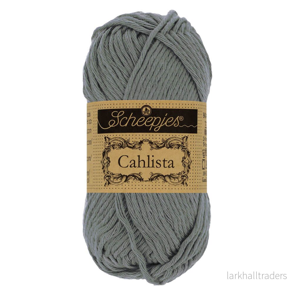 Scheepjes Cahlista 50g – 242 Metal Grey Scheepjes Cahlista 50g – 242 Metal Grey