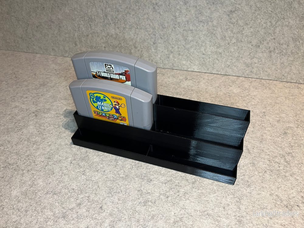 Spelställ för 6 Nintendo 64-kassetter - trestegsdesign - Bild 3