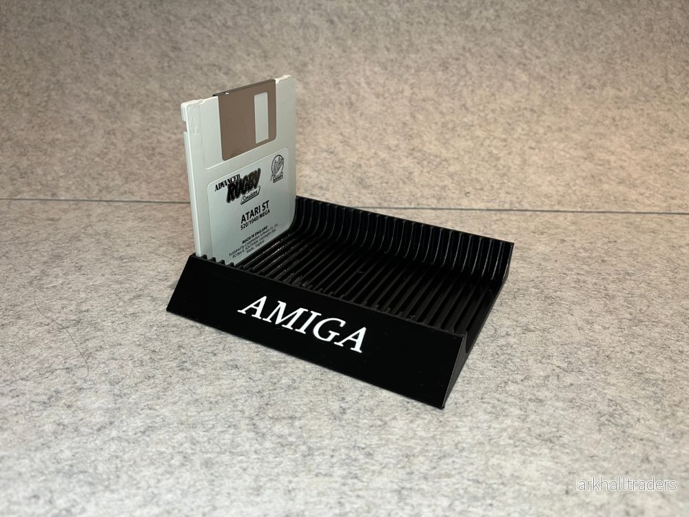 Diskettställ för 25 Amiga disketter Diskettställ för 25 Amiga disketter