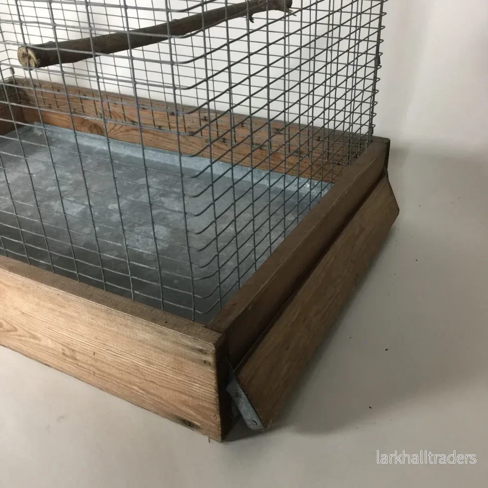 Fågelbur med fin patina - Bild 3