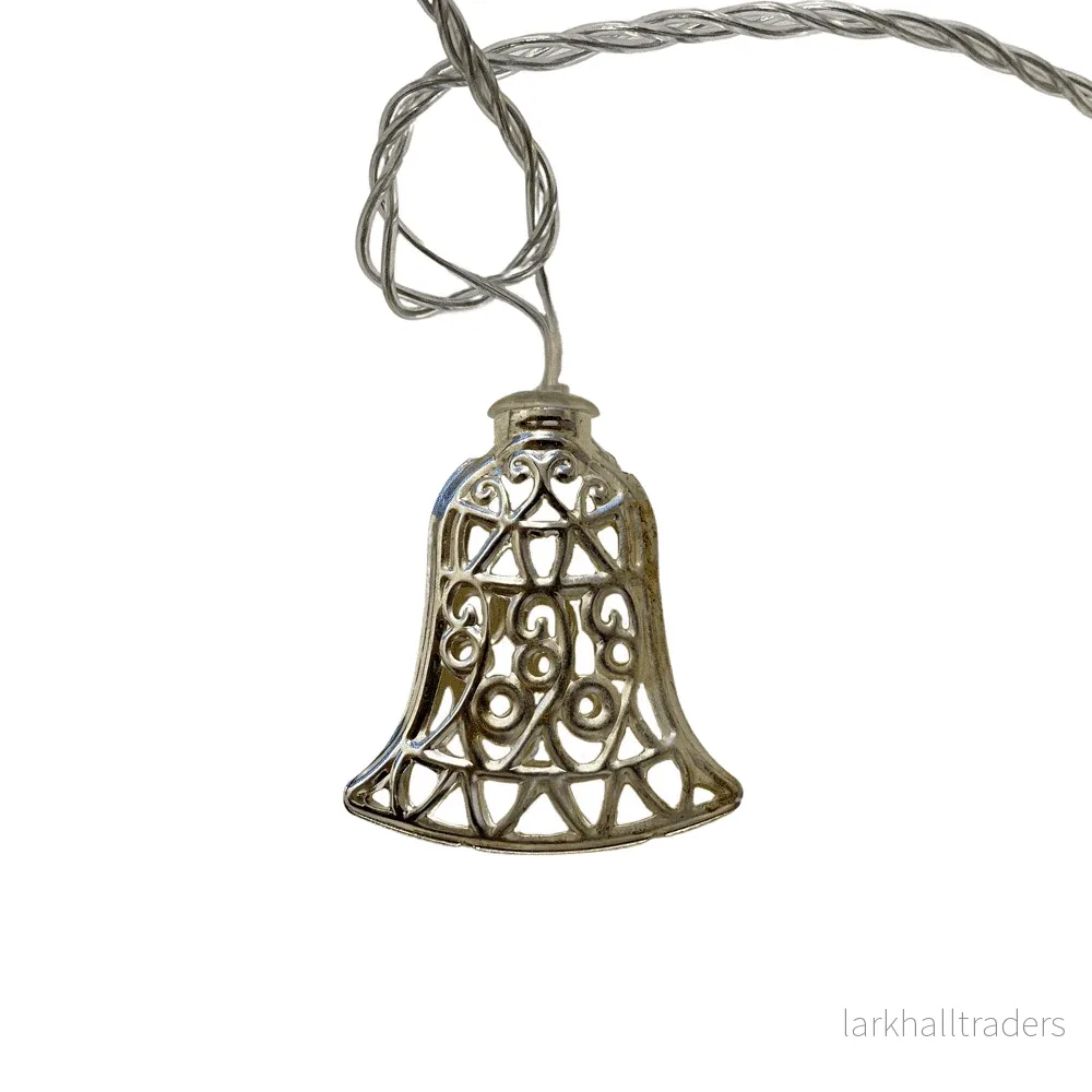 LED-ljuskedja med Klockor 20 st. guld eller silver (3,5 meter) - Bild 2