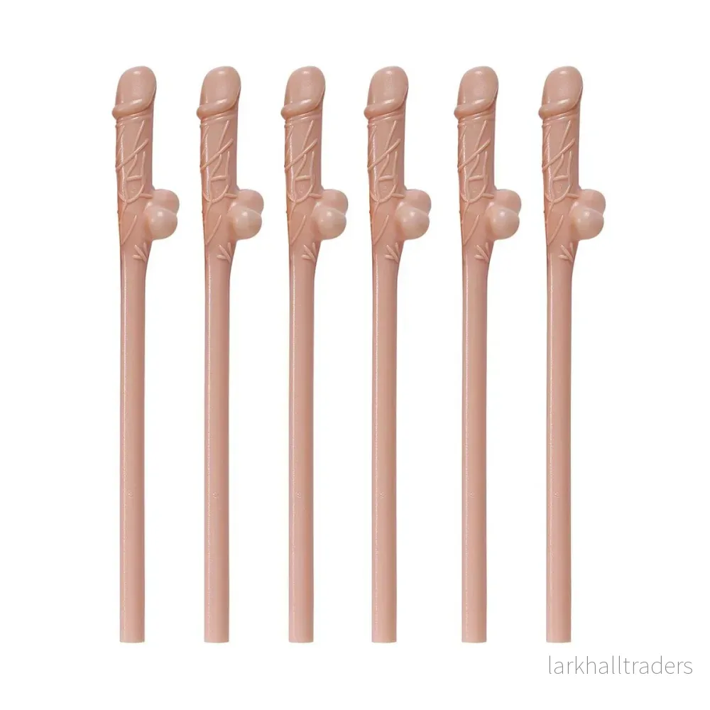 Sugrör, penis 6 st