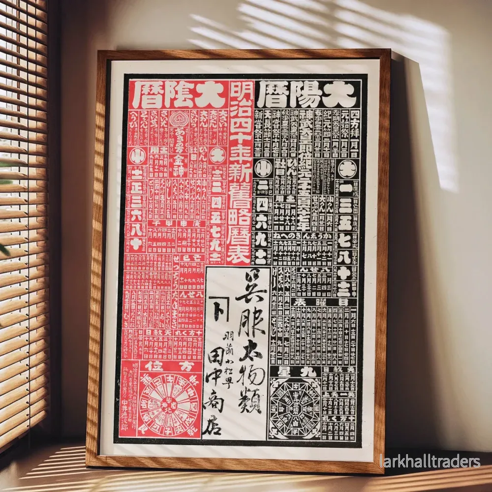 Tanaka Shoten kimonoaffär Poster