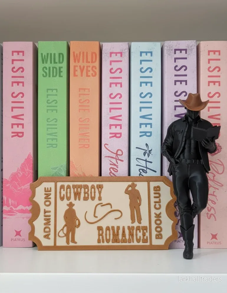 Skylt - Cowboy Romance Biljett - Bild 2