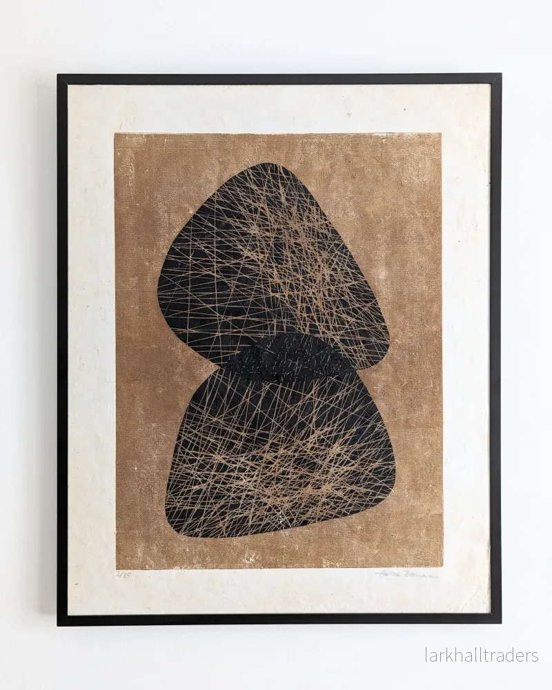 ”Balance” – Linocut Print