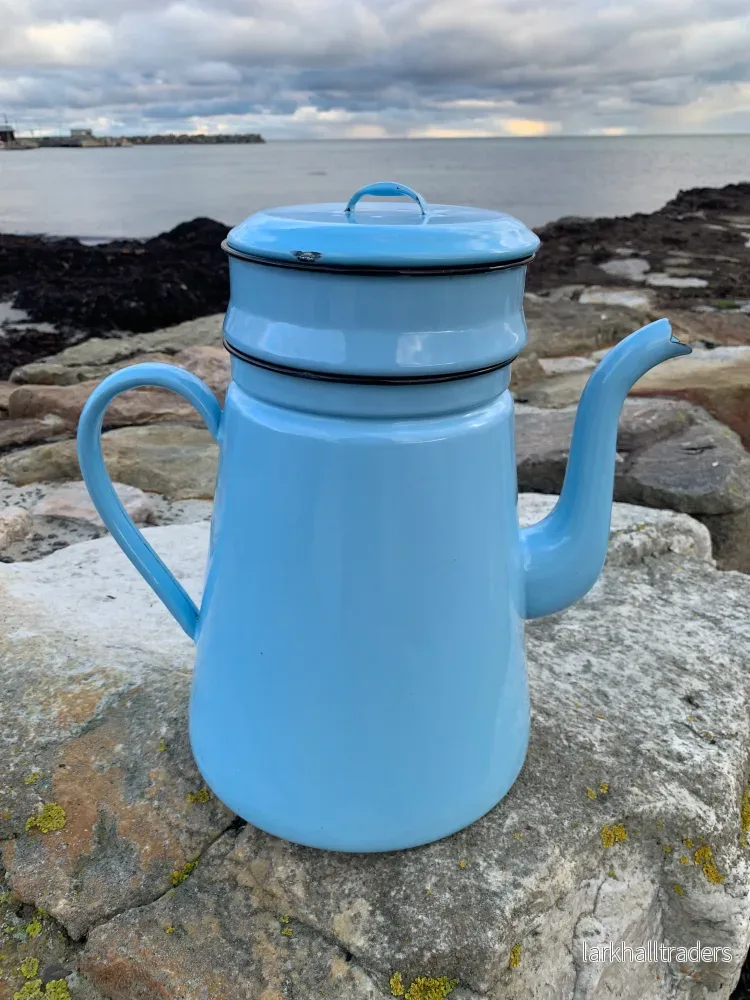 Stor emaljkanna i Glud och Marstrand (sällsynt utgåva) - Bild 2