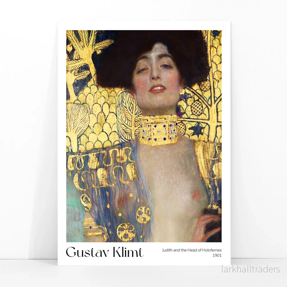 Judith och Holofernes huvud Poster - Bild 3